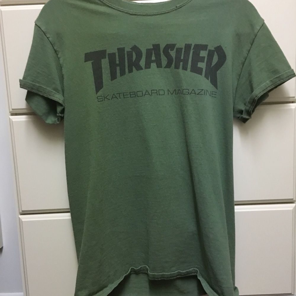 Green thrasher tee shirt